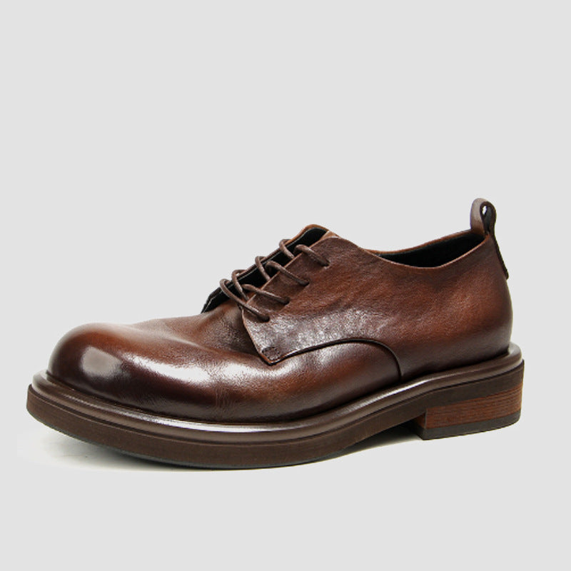 British-style Vintage Leather Shoes For Men